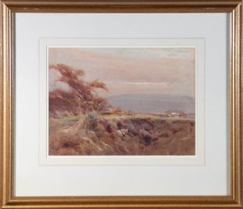 1920 Watercolour - Highland Grazing