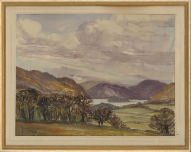 Monica Barry (1917-2014) - 20th Century Watercolour, Derwentwater