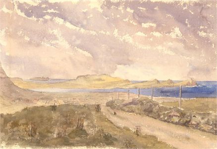 1967 Watercolour - Saints Path, Dingle