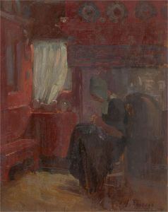 Harry John Pearson (1872-1933) - Early 20th Century Oil, Interior Scene