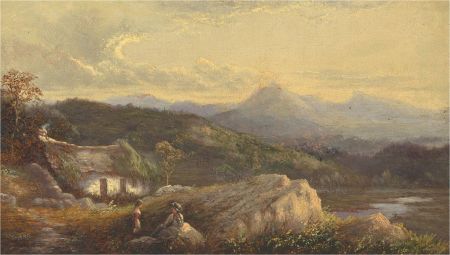 Late 19th Century Oil - Relaxing Landscape