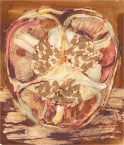Contemporary Watercolour - Still Life of a Pepper