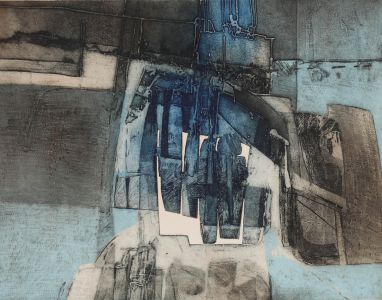 Michael Chaplin (b.1943) - 1975 Aquatint, Wild Garden