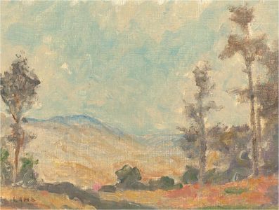 Lamb - Early 20th Century Oil, Summer Skies