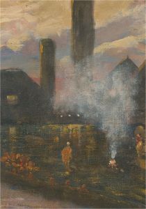 Mid 20th Century Oil - The Iron Works