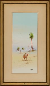 F. Varley - 20th Century Watercolour, North African Scene