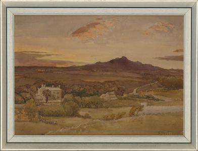 Etty Horton (fl. 1882-1905) - Early 20th Century Watercolour, St. David's Head