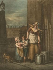A Set of Ten 19th Century Mezzotint Restrikes - Cries of London