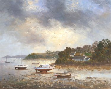 Richard Blowey - 20th Century Oil, Helford River