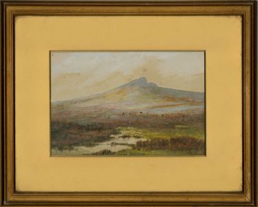 Early 20th Century Watercolour - Haytor, Dartmoor
