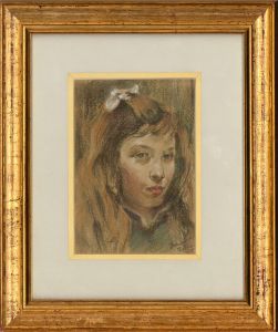 Franco Matania (1922-2006) - 20th Century Pastel, Mina