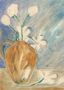Contemporary Oil - Unfinished Flowers