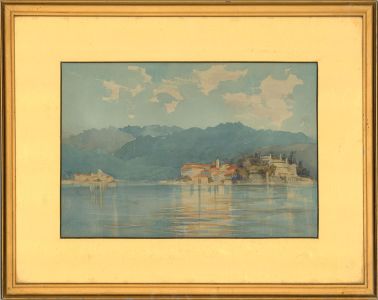 Early 20th Century Watercolour - Corfu, Greece