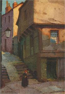Ernest Boy Uden (1911-1986) - Mid 20th Century Watercolour, Quaint Streets