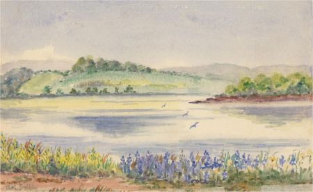 Amy K. Selby (fl.1892-1926) - Signed 1949 Watercolour, Slapton Sands