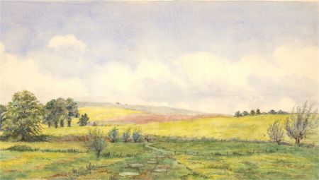 Amy K. Selby (fl.1892-1926) - Signed 1929 Watercolour, Stamford