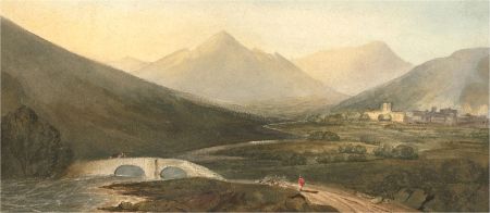 Mid 19th Century Watercolour - Panoramic Landscape