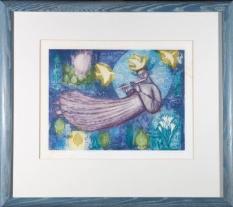 Veronique Giarrusso - Contemporary Aquatint, Ondes