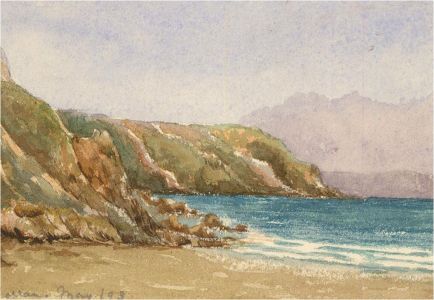 Garron - 1893 Watercolour, Set of four Coastal Views