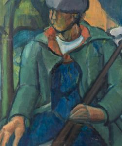 Susan Paine - Contemporary Oil, The Workman
