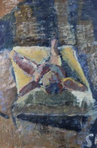 Susan Paine - Contemporary Oil, Nude Figure