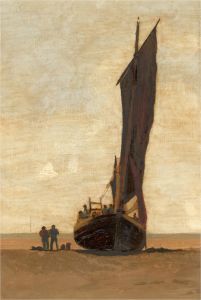 Mid 20th Century Oil - Unloading The Goods