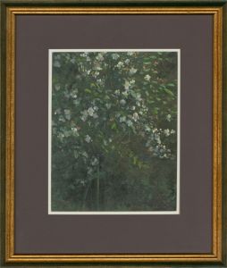 Simon Parkes (b.1954) - Contemporary Oil, Rambling Rose and Signed Book