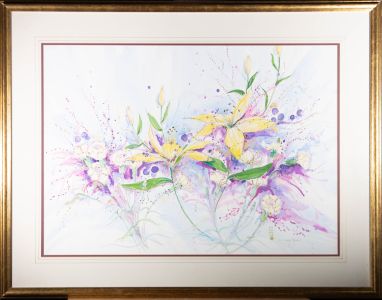 Terry Halpin - Contemporary Watercolour, Sprays of Flowers