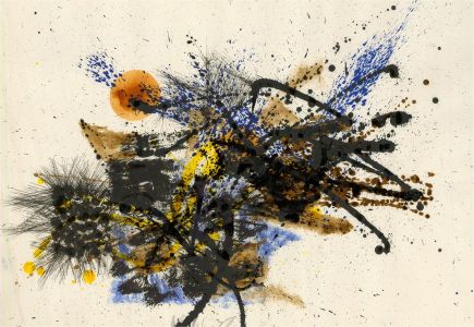 Max Rummel  - 1986 Mixed Media, Abstract No.49