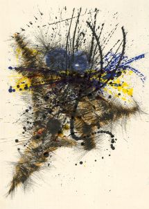 Max Rummel - 1986 Mixed Media, Abstract No.44