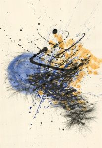 Max Rummel - 1986 Mixed Media, Abstract No.38