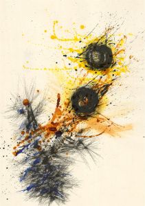 Max Rummel - 1986 Mixed Media, Abstract No.41