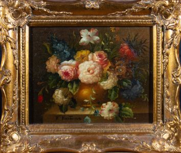 F. Hartman - Contemporary Oil, Tumbling Posy