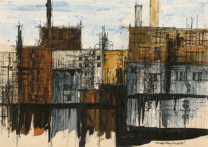 Jennifer Mary Wacksill - Contemporary Oil, Urban Landscape