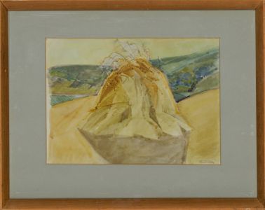 James W. Winterbottom (1924-2005) - 20th Century Watercolour, The Stook