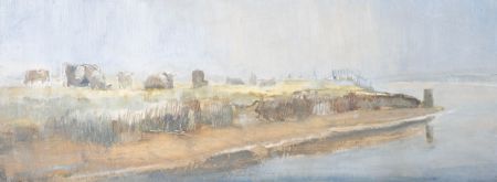 Owen - Contemporary Oil, Coastal Mist