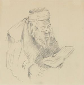 Franco Matania (1922-2006) - 20th Century Graphite Drawing, Reading