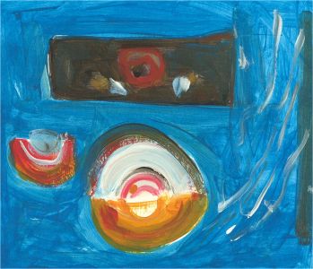 Newlyn School - Contemporary Acrylic, Abstract Sea