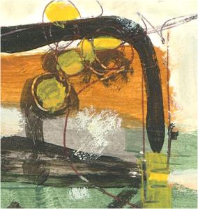 Newlyn School - Contemporary Acrylic, Abstract Shapes