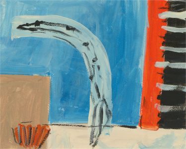 Newlyn School - Contemporary Gouache, Abstract Structures
