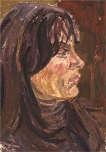 Joyce Moore - Contemporary Oil, The Brunette