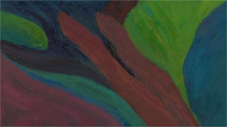 Joyce Moore - Contemporary Acrylic, Abstracted Landscape IV