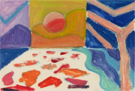 Joyce Moore - Contemporary Oil, Abstracted Landscape