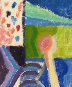 Joyce Moore - Contemporary Oil, Abstract Composition I