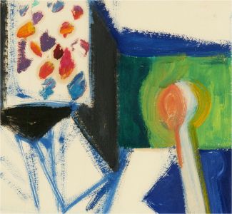 Joyce Moore - Contemporary Oil, Abstract Composition II