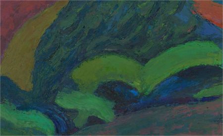 Joyce Moore - Contemporary Oil, Abstract Composition VII