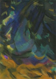 Joyce Moore - Contemporary Pastel, Abstract Composition XIII