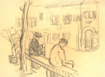 Hyman Segal RBA 1914-2004 - 20th Century Charcoal Drawing, Selection of Sketches