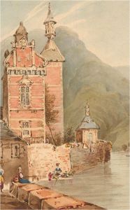Early 19th Century Watercolour - Historic Town