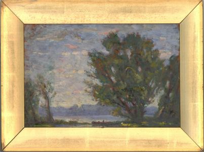 Mid 20th Century Oil - Lakeside